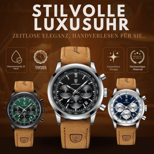 Stilvolle Luxus Uhr
