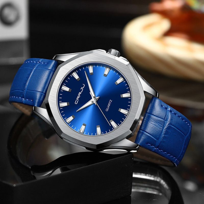 Lässige Minimalistische Quarz-Uhr