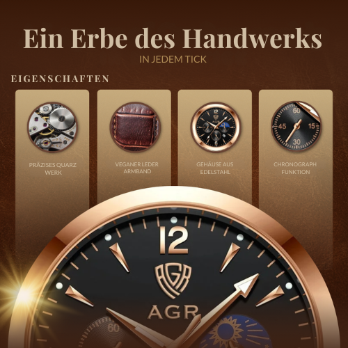 Zeitlose Luxus-Uhr