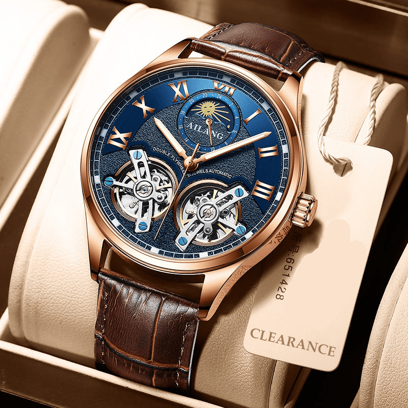 Tourbillon Design Mechanische Armbanduhr für Herren